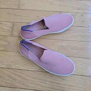 Rothy's | The Original 'Coral' pastel knit low-top sporty sneakers | WMS 7